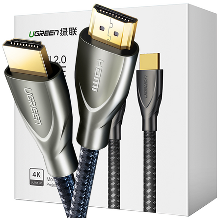 Ugreen kabel HDMI 2.0 4K UHD 2m czarny (HD131)