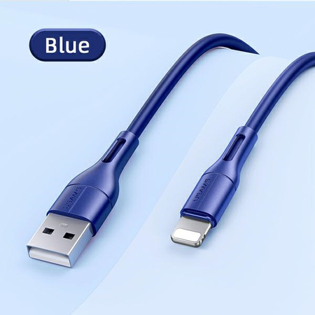 USAMS KABEL U68 DO LIGHTNING DO TELEFONÓW APPLE 2A 1M SZYBKIE ŁADOWANIE