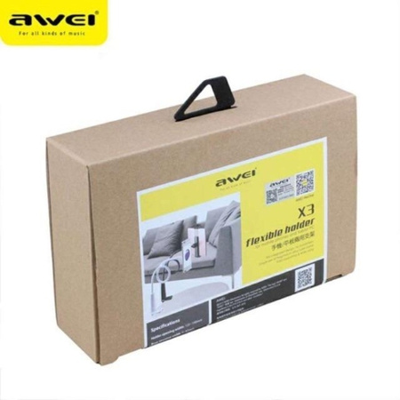 AWEI uchwyt biurkowy X3 4-10,5 czarny/black długie ramię