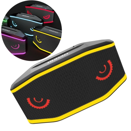 DUDAO GŁOŚNIK IP7 BEZPRZEWODOWY BLUETOOTH 5.0 5W 1200MAH RGB DO TELEFONÓW