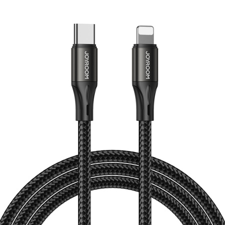 Joyroom kabel do szybkiego ładowania / transmisji danych USB Typ C - Lightning PD 20W 2m czarny (S-2024N1-PD)