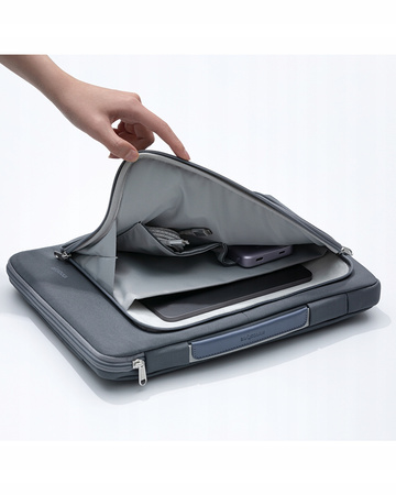INNOSTYLE TORBA NA LAPTOPA 16 WODOODPORNA ETUI CASE OMNIPROTECT SZARA