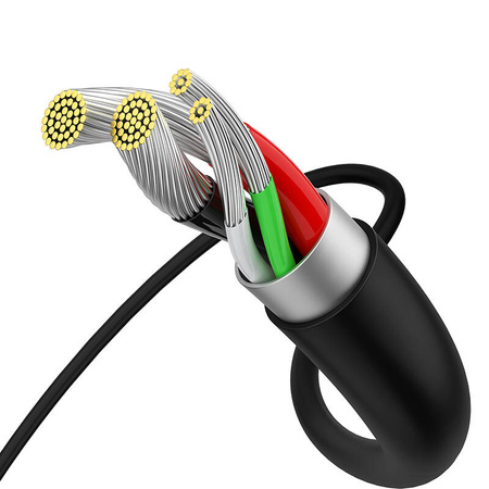 BASEUS KABEL MICRO USB 2A DO TELEFONÓW 2M SZYBKIE ŁADOWANIE SUPERIOR SERIES