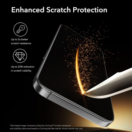 ESR SZKŁO HARTOWANE ULTRAFIT ARMORITE PRO DO IPHONE 16 PRO 17 OCHRONA