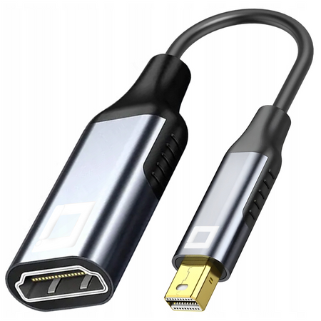 CO2 ADAPTER MINI DISPLAYPORT HDMI 2.1 KABEL DP - HDMI FHD 240HZ 8K 60HZ HDR