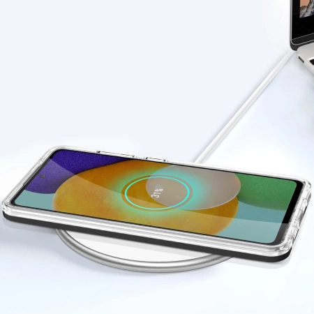 HURTEL ETUI CLEAR 3IN1 DO SAMSUNG GALAXY A13 5G ŻELOWY POKROWIEC Z RAMKĄ