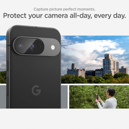 SPIGEN OSŁONA APARATU OPTIK.TR EZ FIT DO GOOGLE PIXEL 9 2-PACK OCHRONA