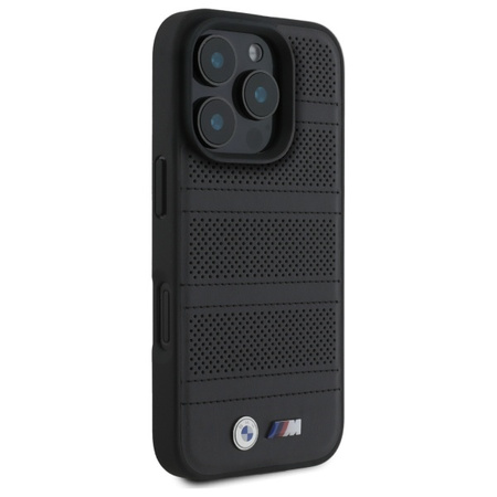 BMW ETUI HARDCASE DO IPHONE 16 PRO MAX 6.9 DO MAGSAFE PERFOROWANE SZYTE