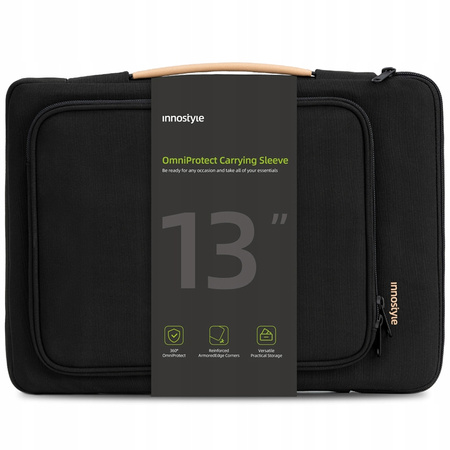 INNOSTYLE TORBA NA LAPTOPA 13 WODOODPORNA ETUI CASE OMNIPROTECT CZARNA