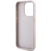 Etui Guess 4G Collection Leather Metal Logo MagSafe na iPhone 14 Pro Max - różowe