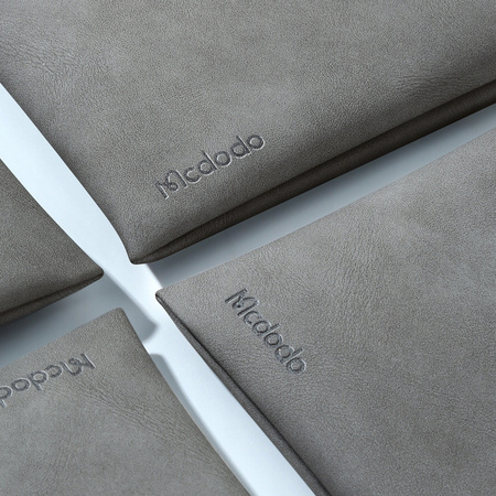 MCDODO ETUI WOREK POKROWIEC NA AKCESORIA ZAMYKANY AUTOMATYCZNIE SZARY (L)