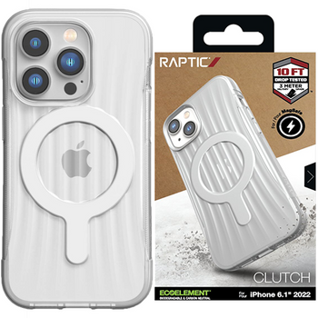 Raptic X-Doria Clutch Built Case etui iPhone 14 Pro Max z MagSafe pokrowiec plecki przezroczysty