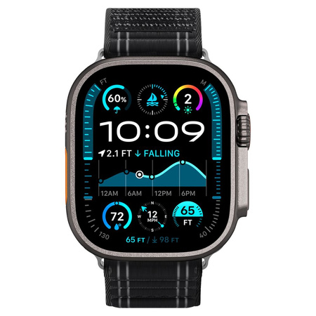 SPIGEN WBF0 BAND APPLE WATCH 8 / 9 / 10 / 11 / SE / ULTRA (44 / 45 / 46 / 49 MM) BLACK