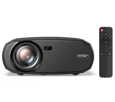 BLITZWOLF PROJEKTOR RZUTNIK FULL HD 1920x1080P DO FILMÓW SMART TV