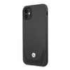 Etui BMW BMHCN61RSWPK iPhone 11 6,1" / Xr czarny/black hardcase Leather Perforate