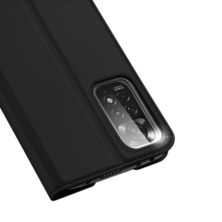 Dux Ducis Skin Pro kabura etui pokrowiec z klapką Xiaomi Redmi Note 11 Pro 5G / 11 Pro czarny