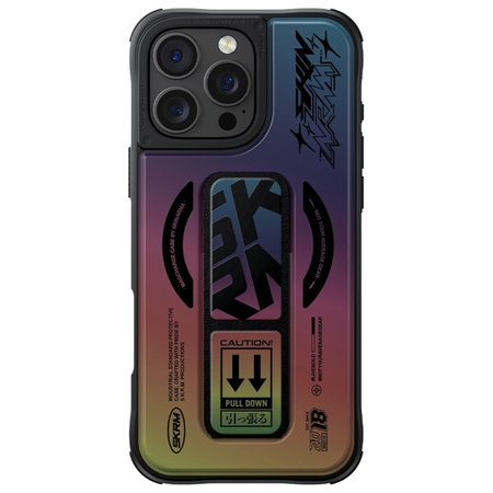 Skinarma etui Kira Kobai iPhone 16 Pro   6.3 Magnetic Charging Grip Stand hologram