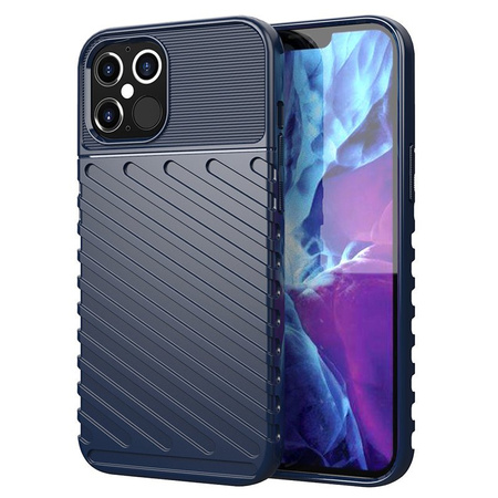 Thunder Case elastyczne pancerne etui pokrowiec Xiaomi Redmi Note 10 / Redmi Note 10S niebieski