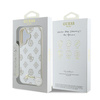 GUESS HARDCASE DO IPHONE 16.1 PEONY SCRIPT LOGO Z MAGNETYCZNYM DO MAGSAFE