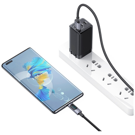 USAMS KABEL USB-C DO USB-A 66W 6A DO SZYBKIEGO ŁADOWANIA TELEFONÓW