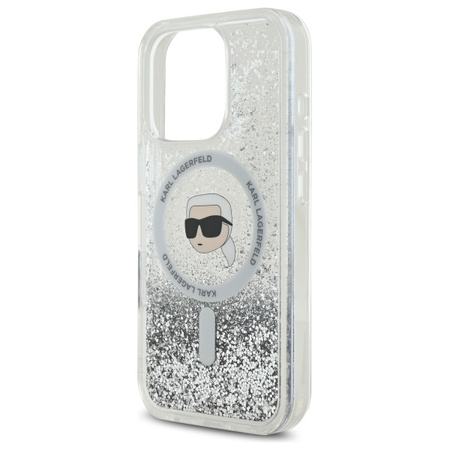 KARL LAGERFELD ETUI HARDCASE POKROWIEC CASE DO IPHONE 16 PRO DO MAGSAFE