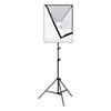 PULUZ ZESTAW FOTOGRAFICZNY SOFTBOX LED 50X70CM DO FOTOGRAFII Z STATYWEM LED