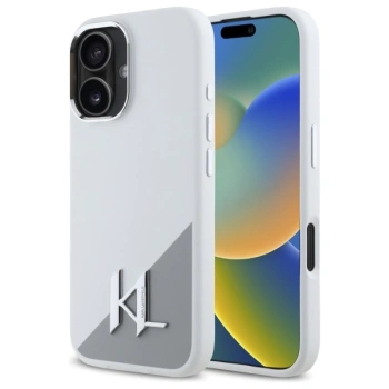 KARL LAGERFELD ETUI HARDCASE DO IPHONE 16 6.1 DO MAGSAFE SILICONE INITIAL