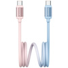 USAMS KABEL USB-C 60W PD DO TELEFONÓW 1.2M BICOLOR SERIES SZYBKIE