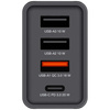 VERBATIM ŁADOWARKA 30W 3XUSB-A USB-C DO IPHONE ANDROID SZYBKI CHARGE PD 3.0