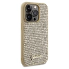 Etui Guess Disco Metal Script na iPhone 14 Pro Max - złote
