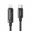 MCDODO KABEL USB-C LIGHTNING SZYBKIE ŁADOWANIE DO APPLE IPHONE 36W 1M OLED