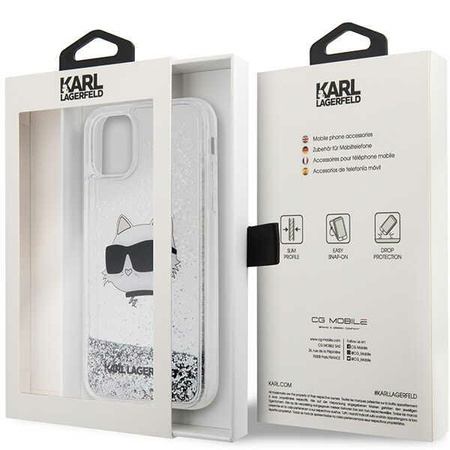 KARL LAGERFELD KLHCN61LNCHCS ETUI DO IPHONE 11 XR Z OZDOBĄ CHOUPETTE