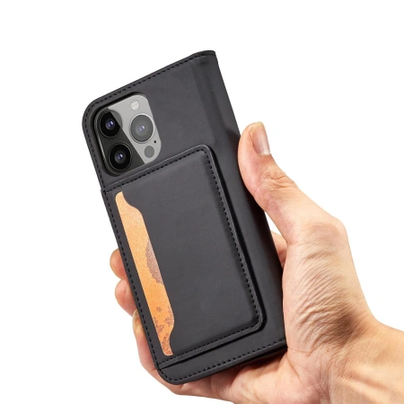 HURTEL MAGNET CARD CASE ETUI DO IPHONE 13 MINI POKROWIEC PORTFEL NA KARTY