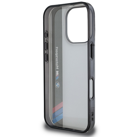 BMW ETUI HARDCASE MOTORSPORT IML VERTICAL STRIPE DO IPHONE 16 PRO 6.3