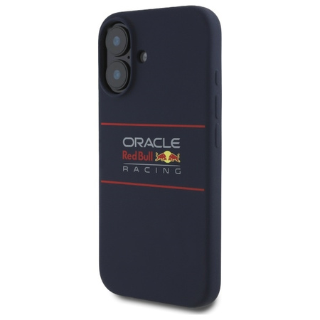 Red Bull RBHMP16M24SIHSRV iPhone 16 Plus 6.7 hardcase granatowy/navy Silicone Horizontal Logo MagSafe