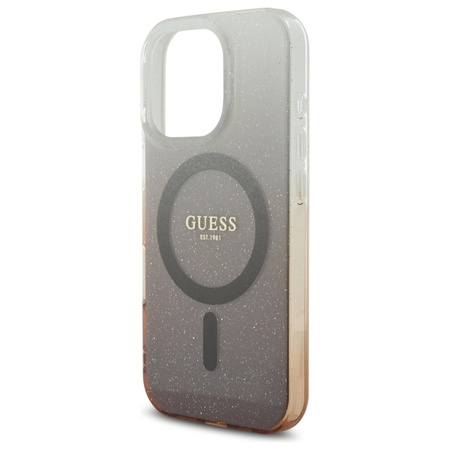 GUESS ETUI HARDCASE GLITTER GRADIENT DO IPHONE 16 PRO MAX 6.9 DO MAGSAFE