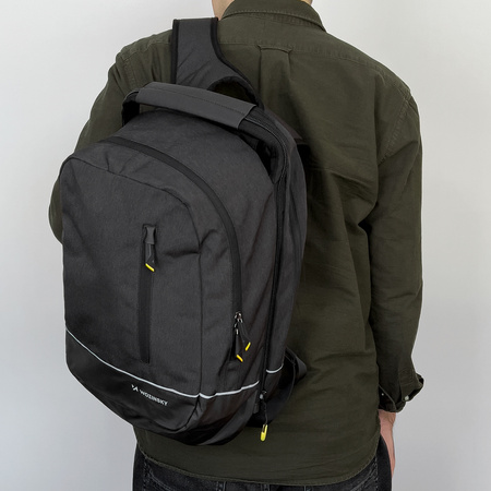 Wozinsky torba rowerowa podwójna plecak 2w1 30l czarna (WBB30BK)