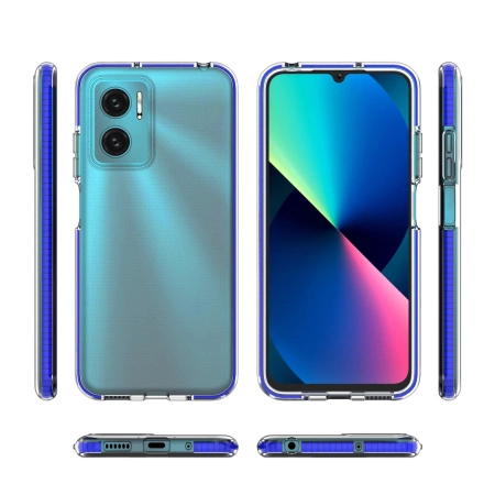 HURTEL ETUI SPRING CASE POKROWIEC ŻELOWY DO XIAOMI REDMI 10 OCHRONA Z RAMKĄ
