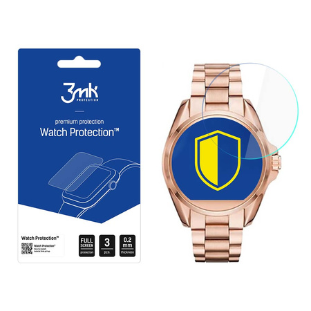 3MK SZKŁO OCHRONNE DO MICHAEL KORS MKT5007 FLEXIBLEGLASS Z ODPORNOŚCIĄ