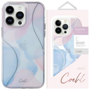 UNIQ etui Coehl Palette iPhone 14 Pro 6,1" niebieski/dusk blue