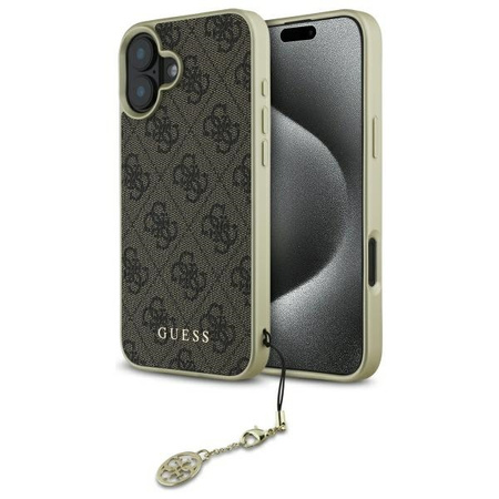 GUESS POKROWIEC HARDCASE DO IPHONE 16 6.1 CHARMS COLLECTION ZWIĄZANE