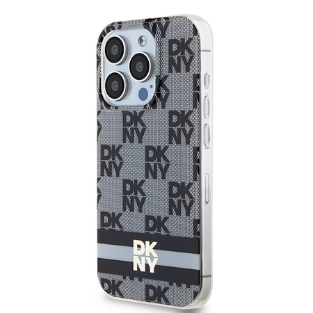 DKNY ETUI HARDCASE DO IPHONE 15 PRO 6.1 DO MAGSAFE IML CHECKERED MONO