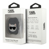 Karl Lagerfeld KLACA2SILCHBK AirPods cover czarny/black Silicone Choupette