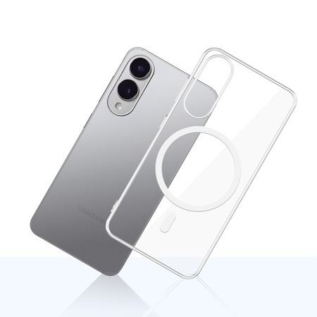 3MK PROTECTION POKROWIEC ETUI TPU DO SAMSUNG GALAXY S25 EDGE CLEAR MAGCASE