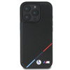 BMW BMHMP16L23PUPDK iPhone 16 Pro 6.3 czarny/black hardcase M Perforated Tricolor Line MagSafe