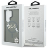 Etui Karl Lagerfeld IML KC Script MagSafe do Samsung Galaxy S26 Ultra czarny