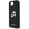 KARL LAGERFELD ETUI CASE FIXED GLITTER DO IPHONE 15 14 16 Z METALOWYM PINEM