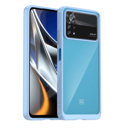 HURTEL ETUI POKROWIEC CASE DO XIAOMI POCO X4 PRO 5G Z ELASTYCZNĄ RAMKĄ