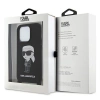 Etui Karl Lagerfeld Crossbody Silicone Ikonik do iPhone 15 Pro - czarne