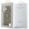 GUESS ETUI DO IPHONE 16 PRO 4G CIRCLE Z DO MAGSAFE I METALICZNYM GLITTEREM